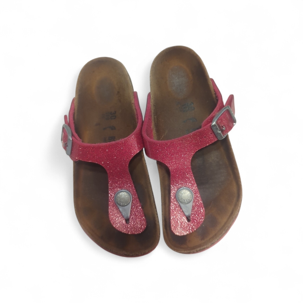 Birkenstock Kids Sandals in Sparkly Pink